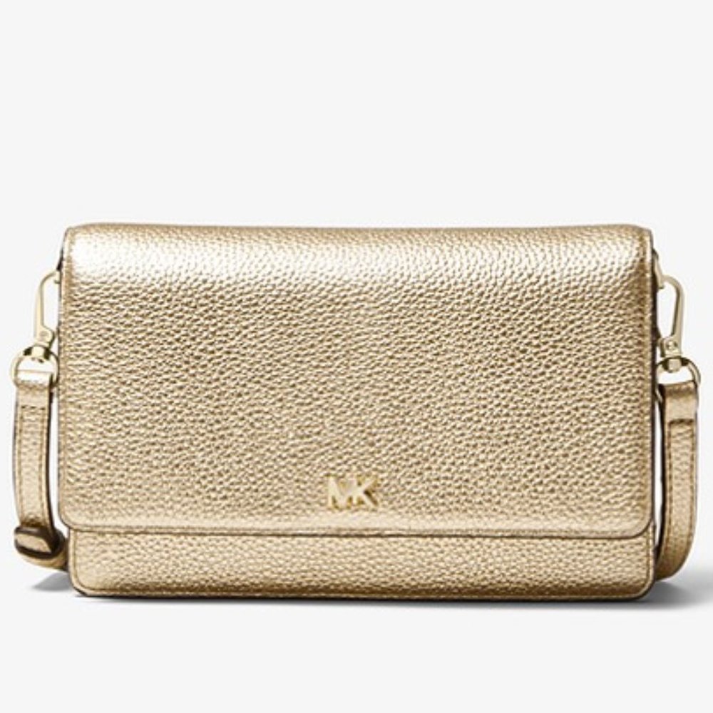 NWT MICHAEL KORS Convertible Crossbody Bag - Gold